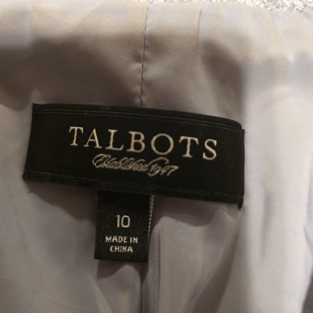 Gray Tweed Women's Button Front Jacket - image 3